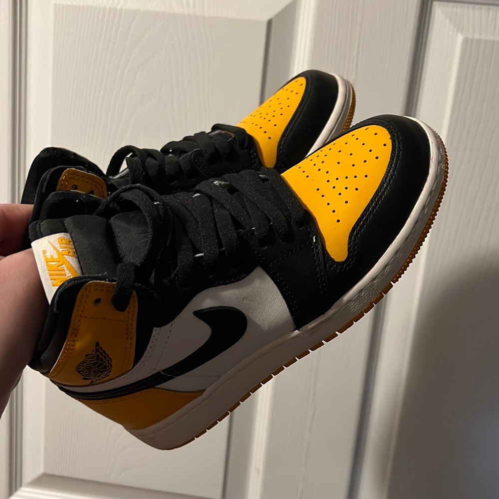 Air jordan Retro 1 Yellow toe GS